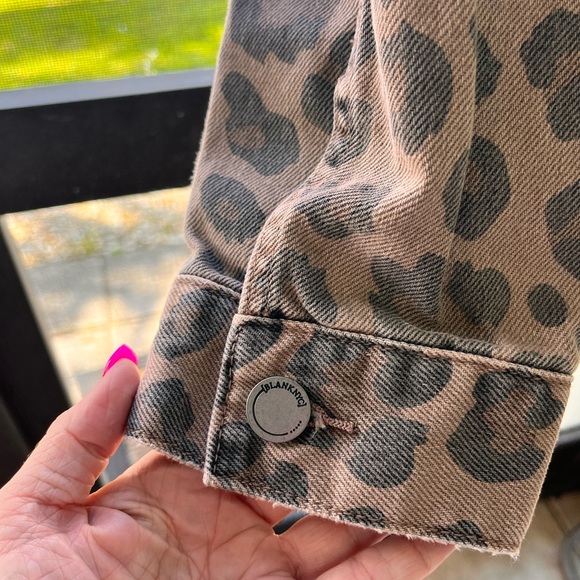 #K——BLANK NYC LEOPARD JACKET - Picture 4 of 10